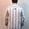 light blue & white check shirt